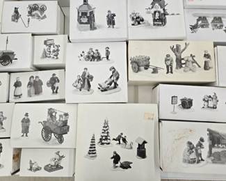 Dept 56 Holiday Village Buildings and Accessories New in Box