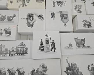 Dept 56 Holiday Village Buildings and Accessories New in Box