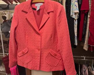 Beautiful Embossed Jacket with matching blouse