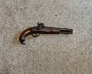 Front Side of Antique Musket