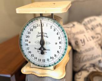 c.1950's American Family Scale 25 lbs 