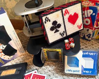 Cross Stitched Ace Box