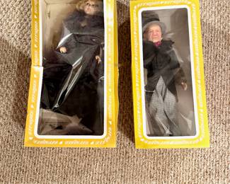 Vintage Dolls, Mae West and W.C. Fields inn orig boxes