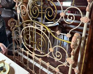 Victorian Brass & Iron Bed Stunning