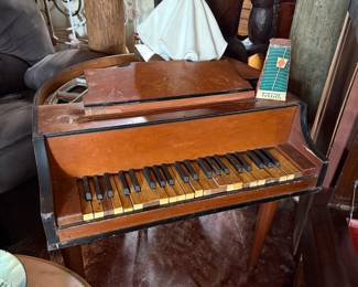 Antique Childs Baby Grand Piano