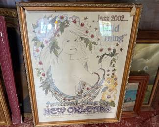 Vintage New Orleans Jazz Festival Posters