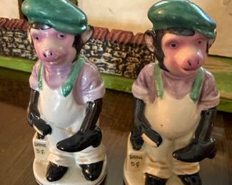 Antique Salt and Pepper Shakers