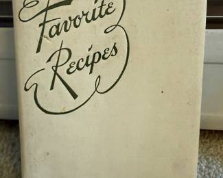 Vintage Recipe Book