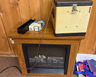 Faux Fireplace Space Heater