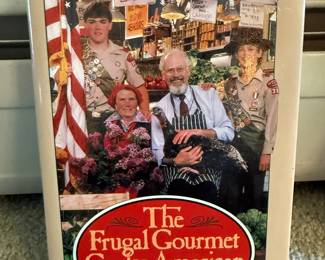 Vintage “The Frugal Gourmet Cooks American”