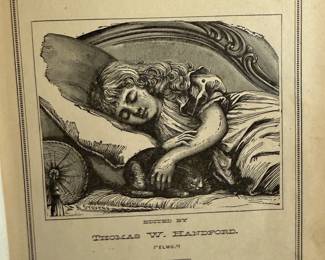 Antique Children’s Book Little Bright Eyes Title Page