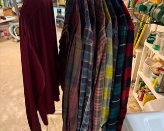 Men’s Clothing (Mostly Vintage Some Modern Size Large)