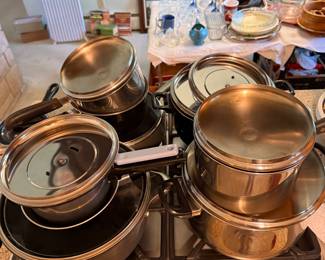 Pots and Pans with Lids
