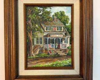 Original Oil on Canvas Framed