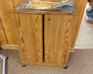 VHS Tape Storage Cabinet