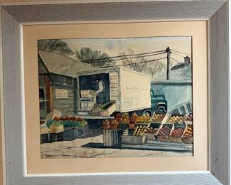 Vintage Framed Print