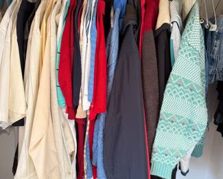Men’s Clothing (Mostly Vintage Some Modern Size Large)