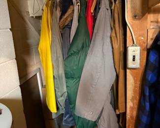 Men’s Clothing (Mostly Vintage Some Modern Size Large)