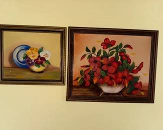 Hand- Painted 1930-1950's