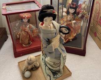 These fine dolls are worth a good look, adding style to your decor.