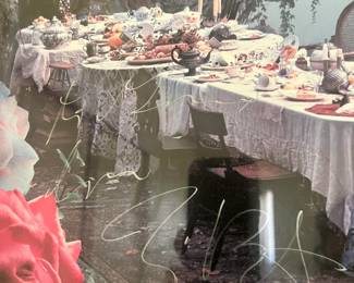 This is the signature on the poster.