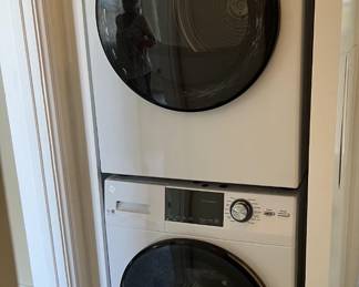 This is a nice example of a stackable washer & dryer combination.