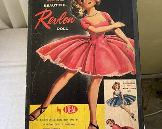 Here you have the box for a vintage Revlon teen age Big Sister doll