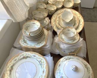 ...this set of dishes. I'm sorry but I don't know the name of the pattern.
