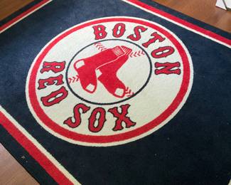 GREAT RED SOX RUG