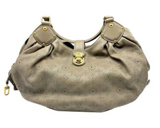 Louis Vuitton Greige Mahina XL Tote Bag