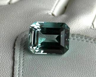 Stunning! 17.91 Carat Natural Aquamarine Gemstone – Modified Cut!