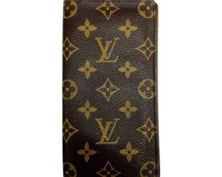 Louis Vuitton Monogram Canvas Vertical Bifold Long Wallet