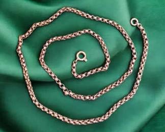 585 Hallmarked Snake Chain