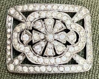 Art Deco Buckle or Scarf Holder