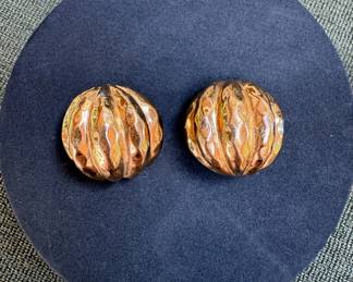 Ciner Clip Earrings