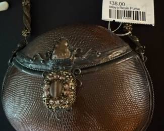 Maya Resin Purse