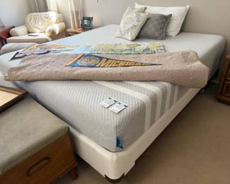 Stearns & Foster King Size Box Spring, Leesa King Size Mattress