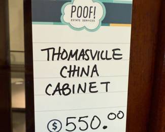 Thomasville China Cabinet