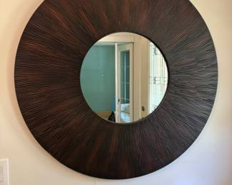 Round Wall Accent Mirror