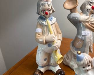 Clown Figurines 