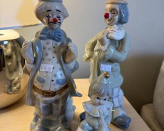Clown Figurines 