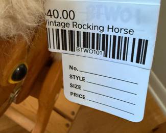 Vintage Rocking Horse