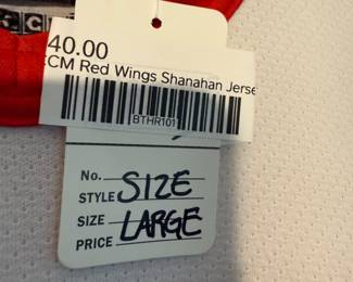 Red Wings Shanahan Jersey