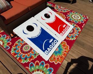 Corn Hole Sets, Outdoor Rug