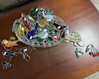 Stain Glass Window Hangers 