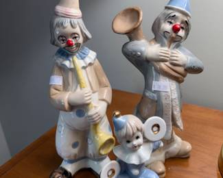 Clown Figurines