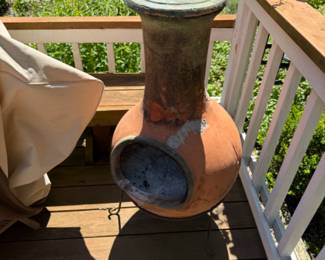 Terracotta Fire pit  