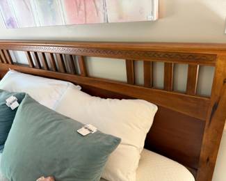 Wood King Bed Frame