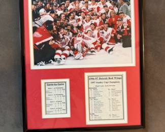 Red Wings Memorabilia 