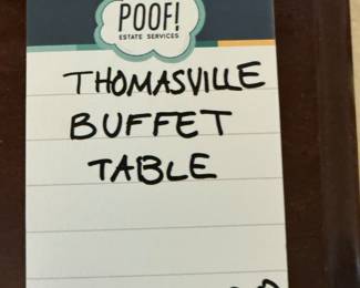 Thomasville Buffet Table